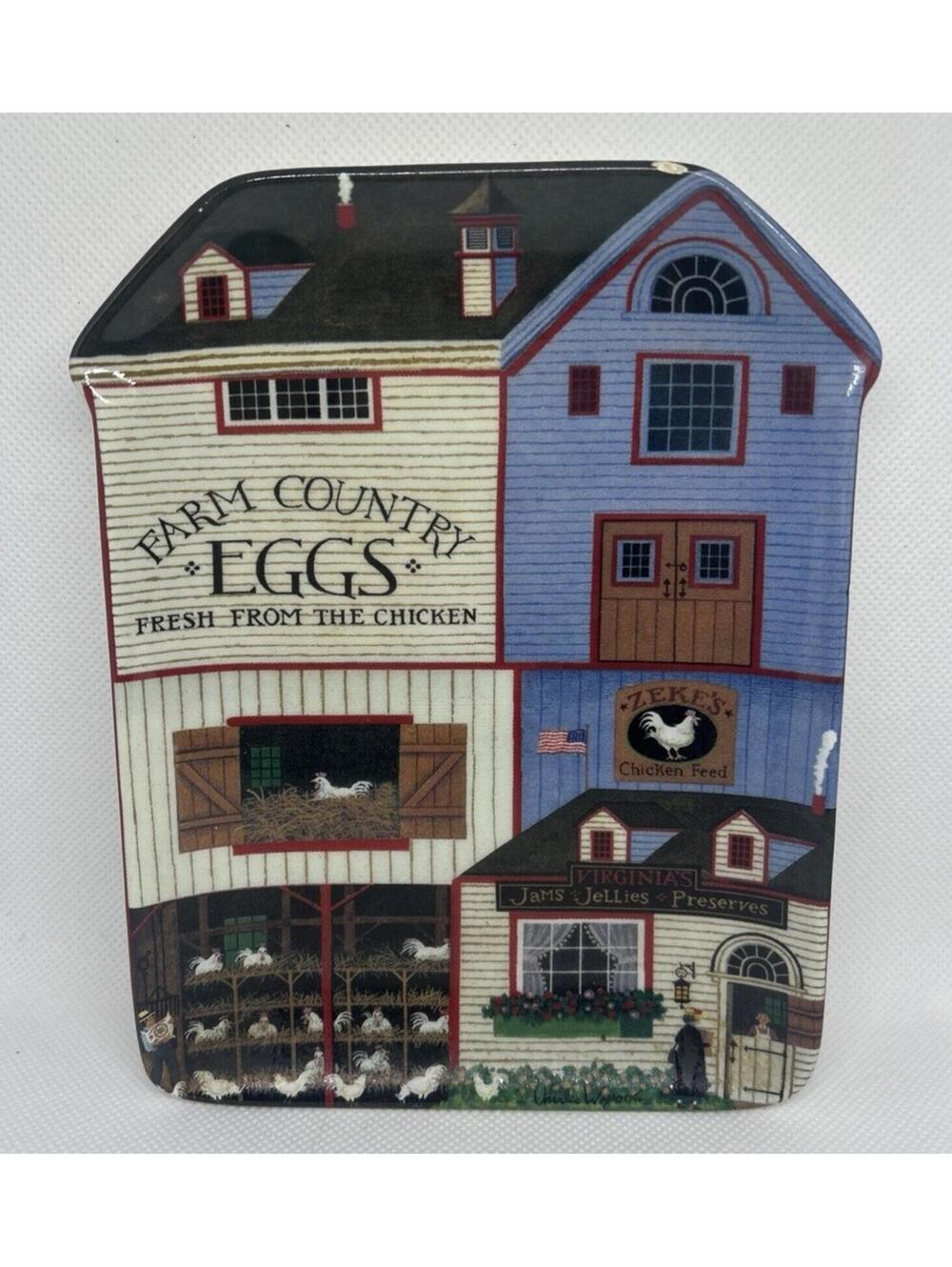 Charles Wysocki Virginia Nest Country Heartland Collector Plate 2nd Issue No COA